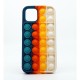 CAPA DE SILICONE POP-IT PARA APPLE IPHONE 12/12 PRO